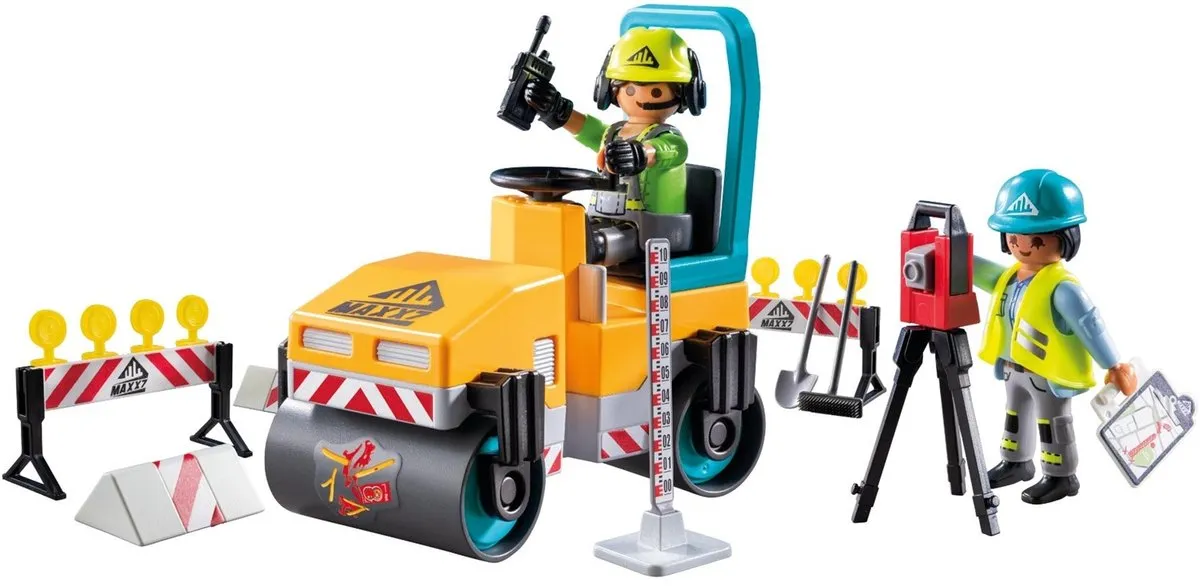 Playmobil Action Heroes Wegenbouw 71751 - Multicolor