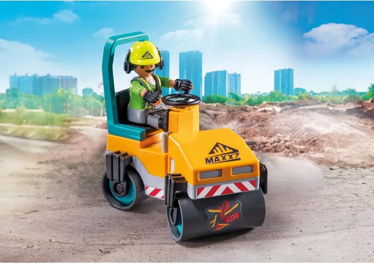 Playmobil Action Heroes Wegenbouw 71751 - Multicolor