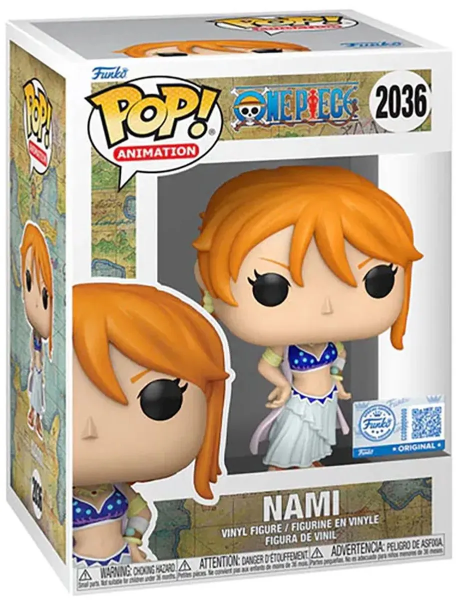 Funko Pop! One Piece Nami Albasta #2036 Special Edition - Multi