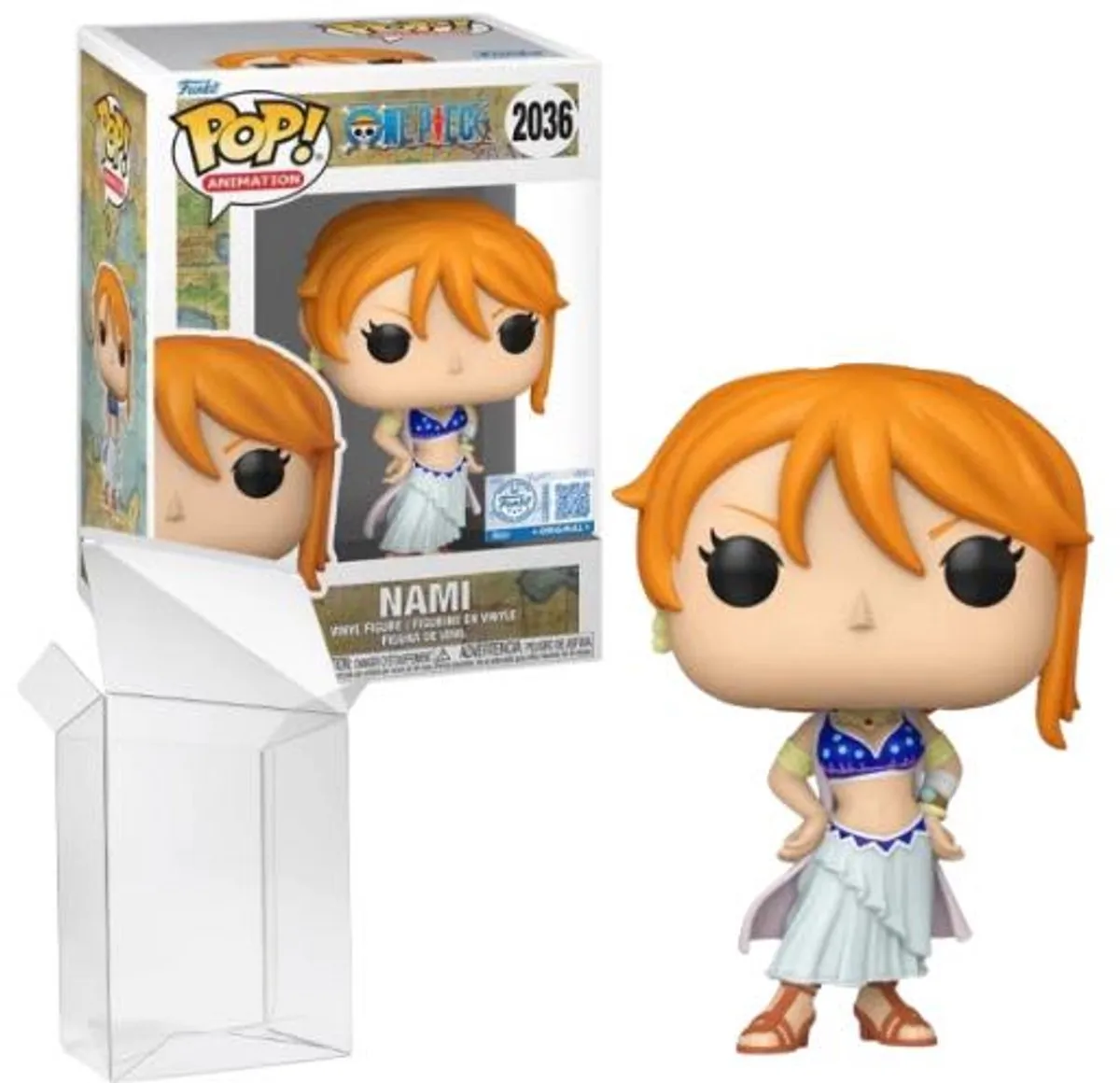 Funko Pop! One Piece Nami Albasta #2036 Special Edition - Multi
