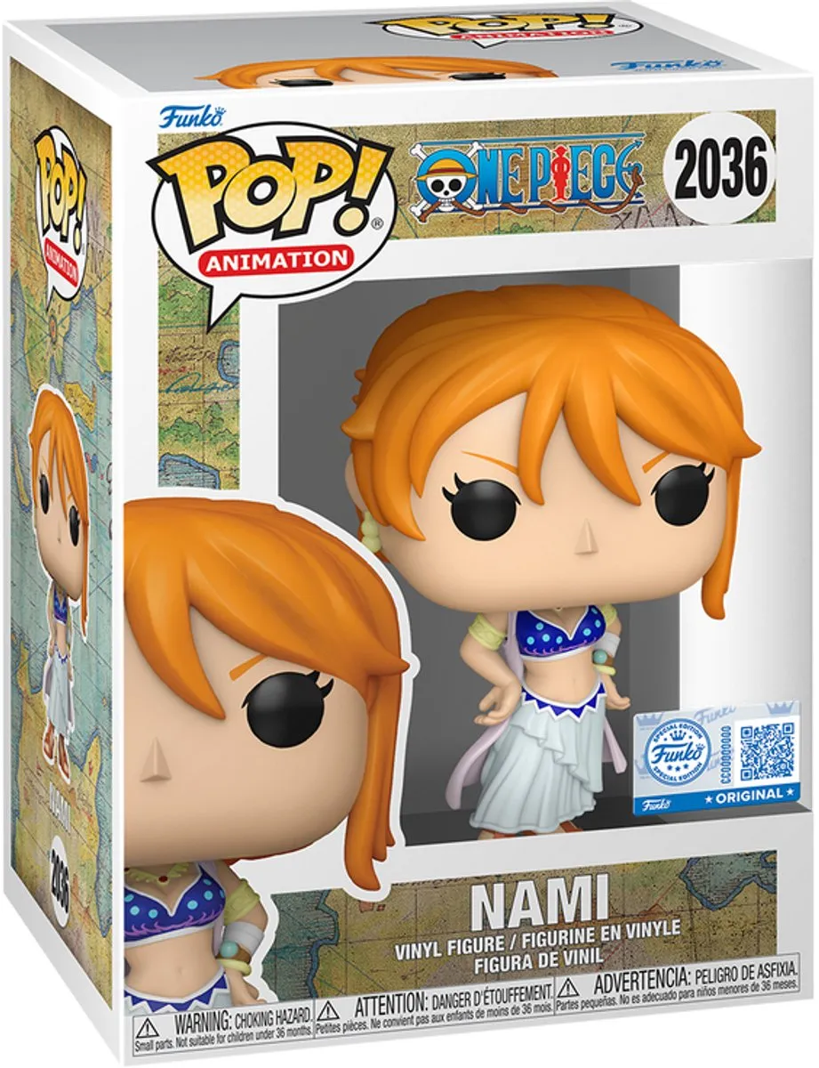 Funko Pop! One Piece Nami Albasta #2036 Special Edition - Multi