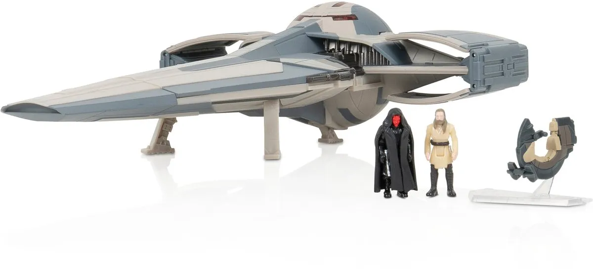 Star Wars Sith Infiltrator Deluxe Vehicle SWJ0255 - Zwart/Grijs - afbeelding 3 van 6
