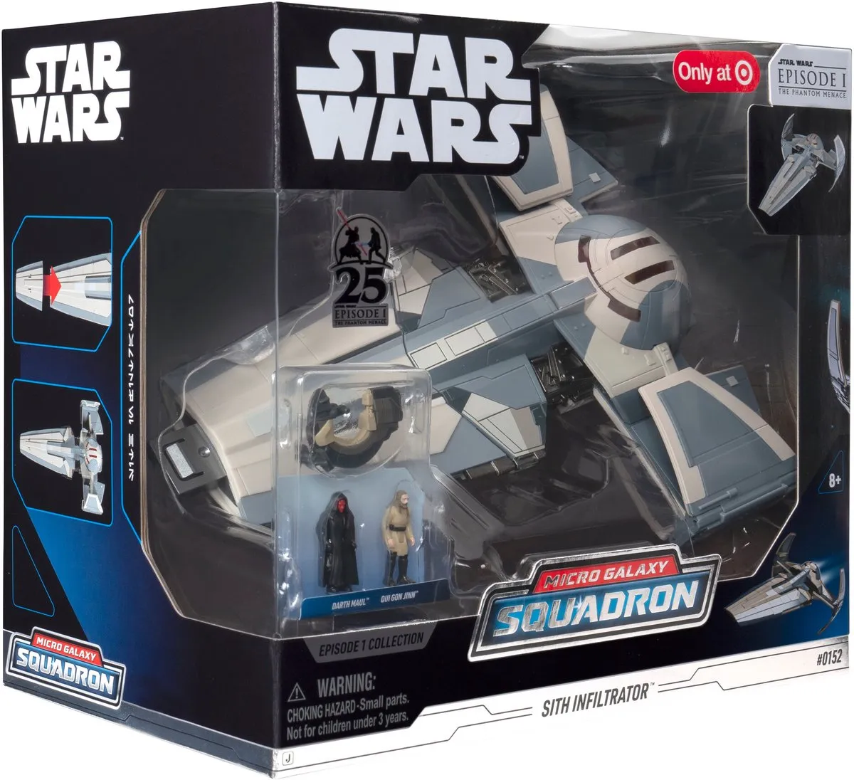 Star Wars Sith Infiltrator Deluxe Vehicle SWJ0255 - Zwart/Grijs - afbeelding 2 van 6