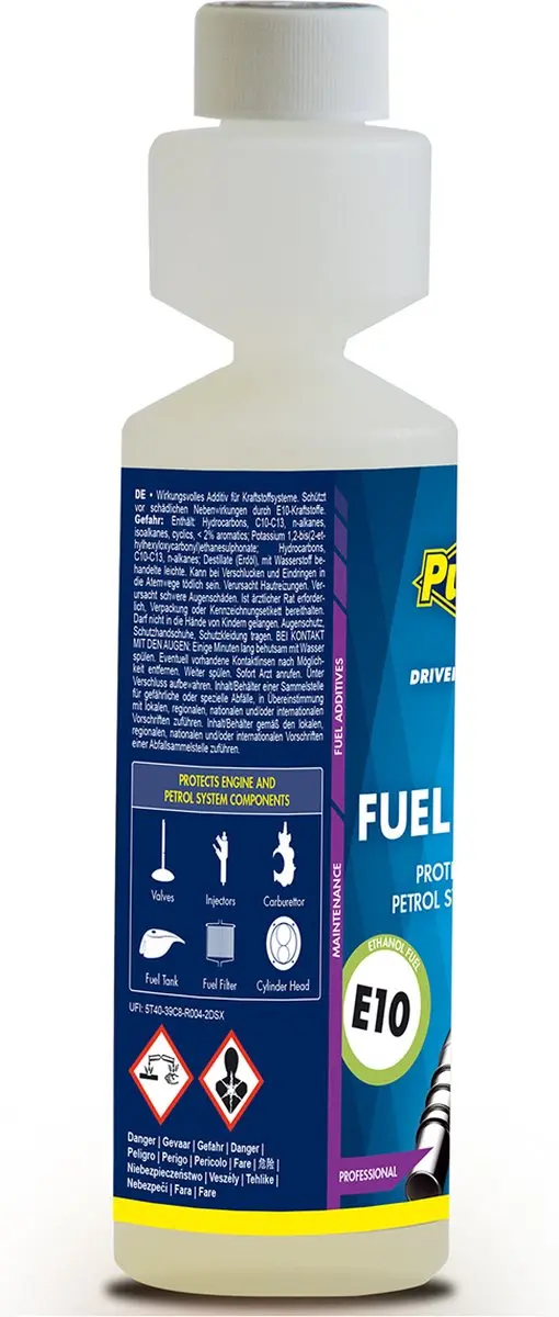 Putoline Fuel Fighter 250ml - Scooter/Auto E10 Additief