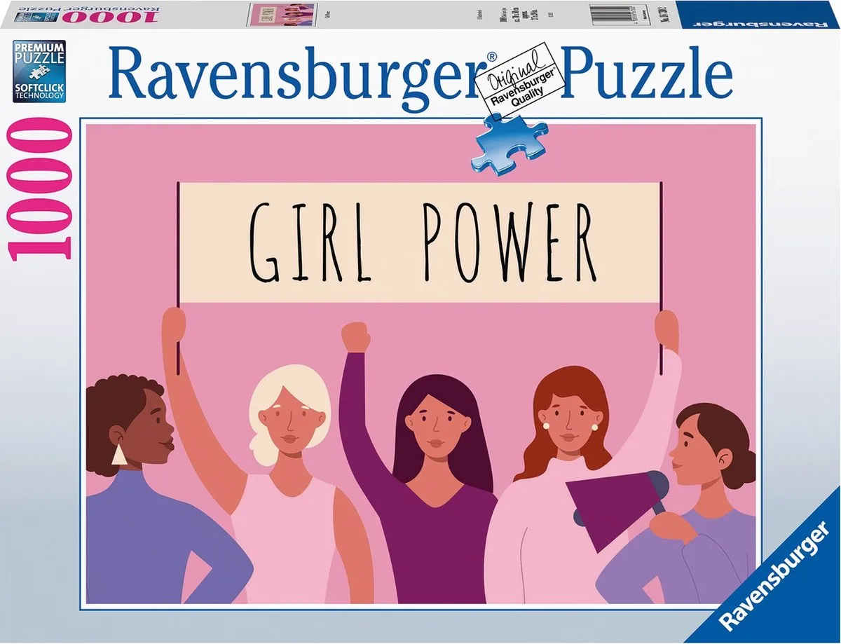 Ravensburger Girl Power Legpuzzel 1000 Stuks - Multicolor