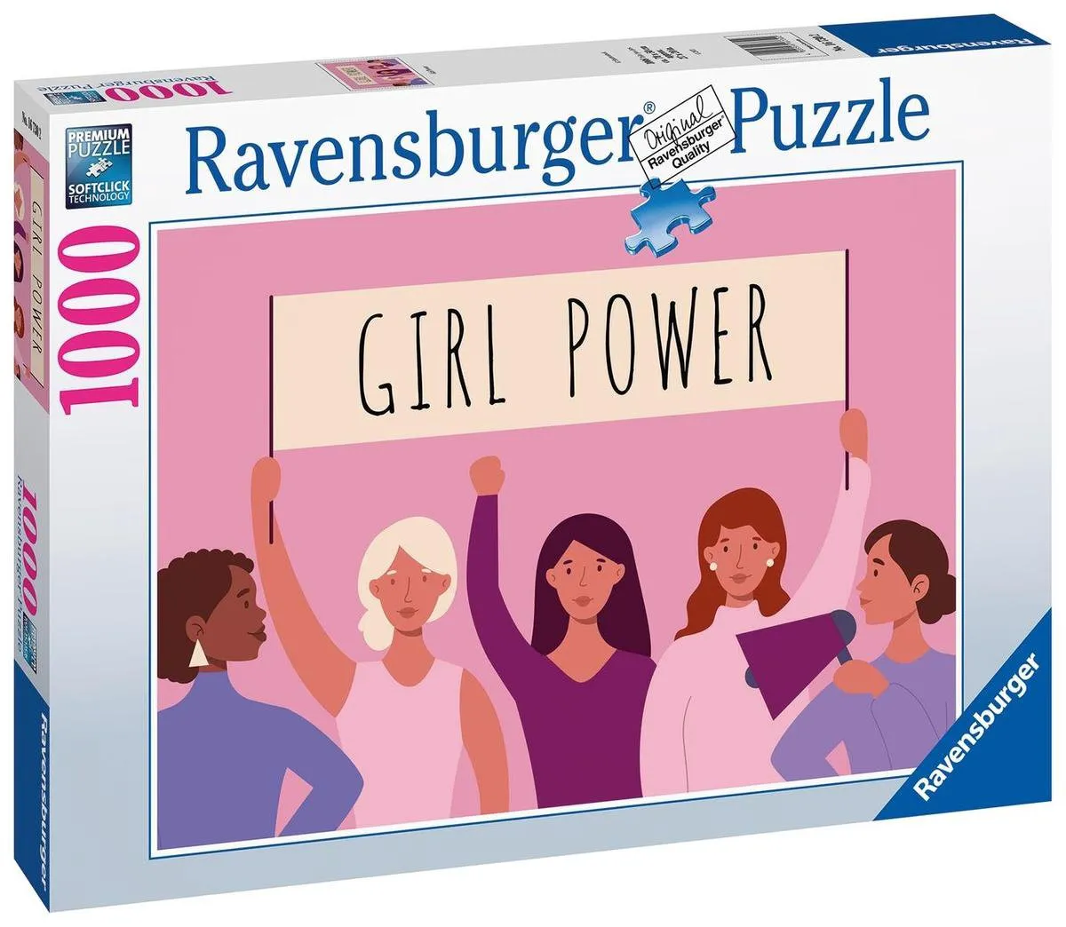 Ravensburger Girl Power Legpuzzel 1000 Stuks - Multicolor