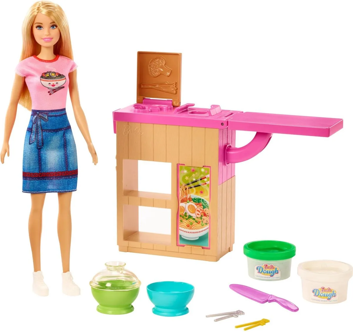 Barbie Noodlebar Speelset GHK44 - Multicolor