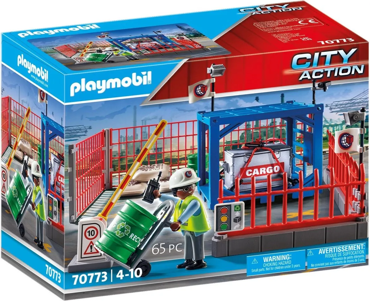 Playmobil City Action Cargo Goederenmagazijn 70773