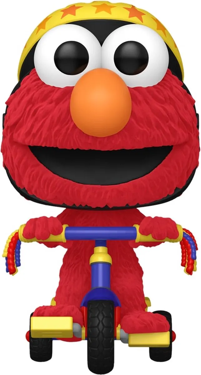 Funko Pop! Sesame Street Elmo Trike Flocked Exclusive - 309