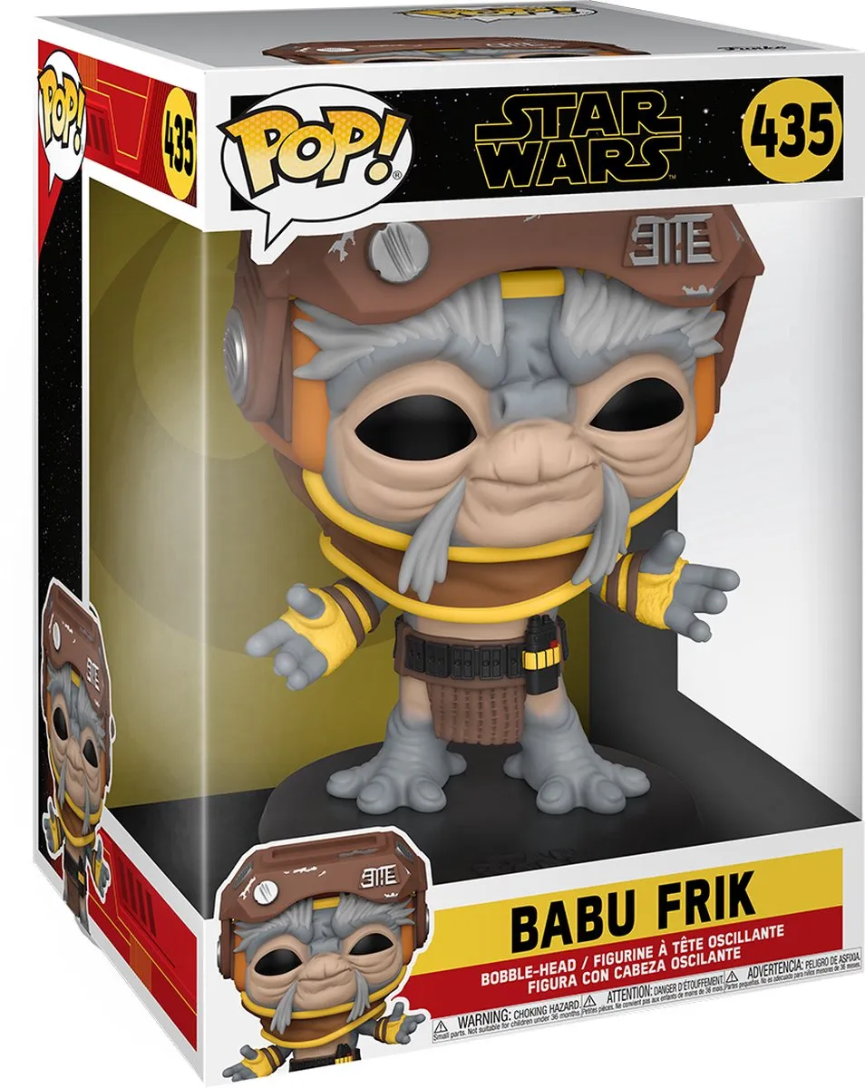 Funko Pop! Star Wars Babu Frik - 25cm Multicolor - afbeelding 6 van 6