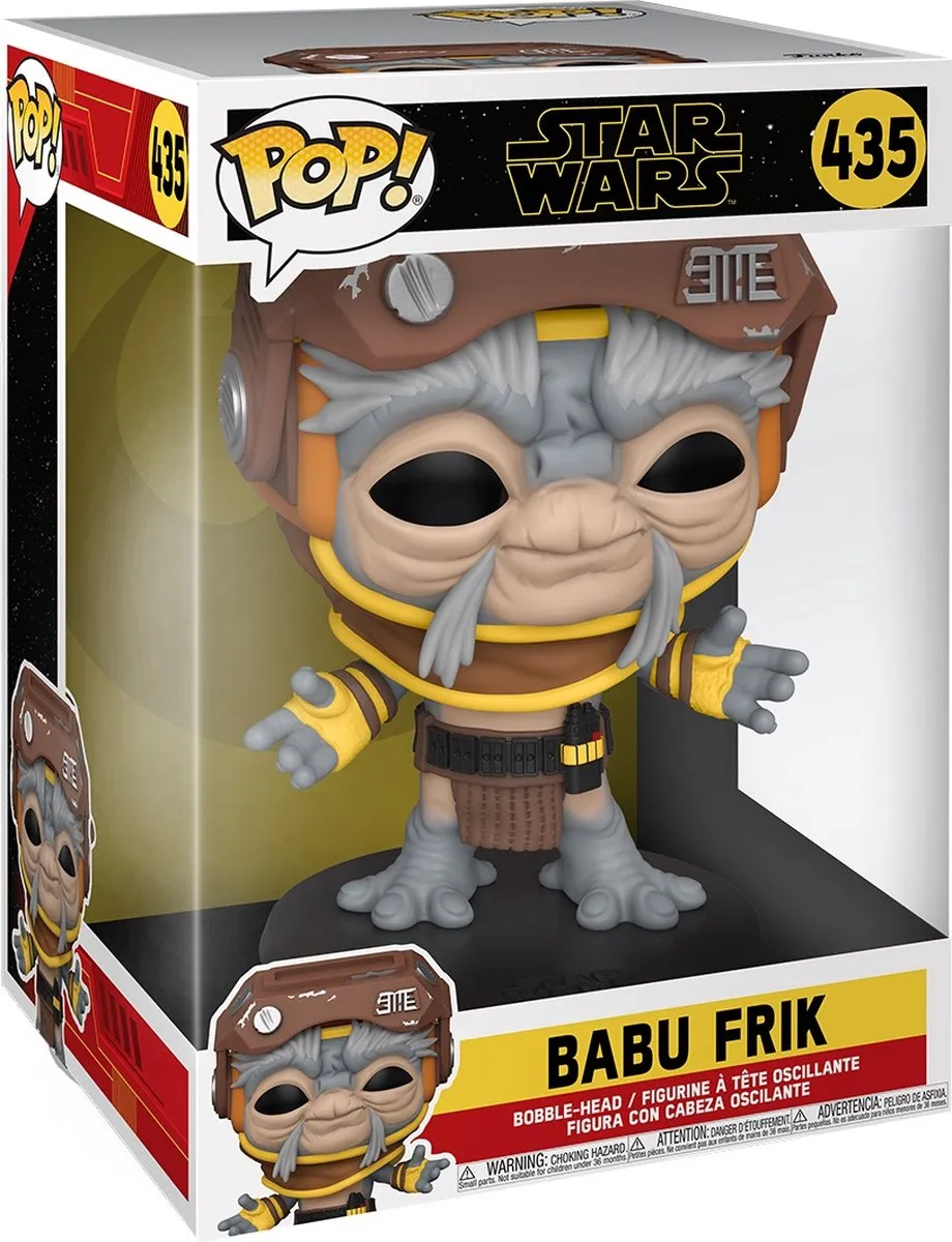Funko Pop! Star Wars Babu Frik - 25cm Multicolor - afbeelding 3 van 6