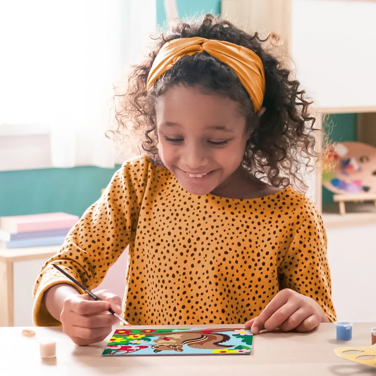 Ravensburger CreArt Chipmunk Schilderen op Nummer - Meerkleurig