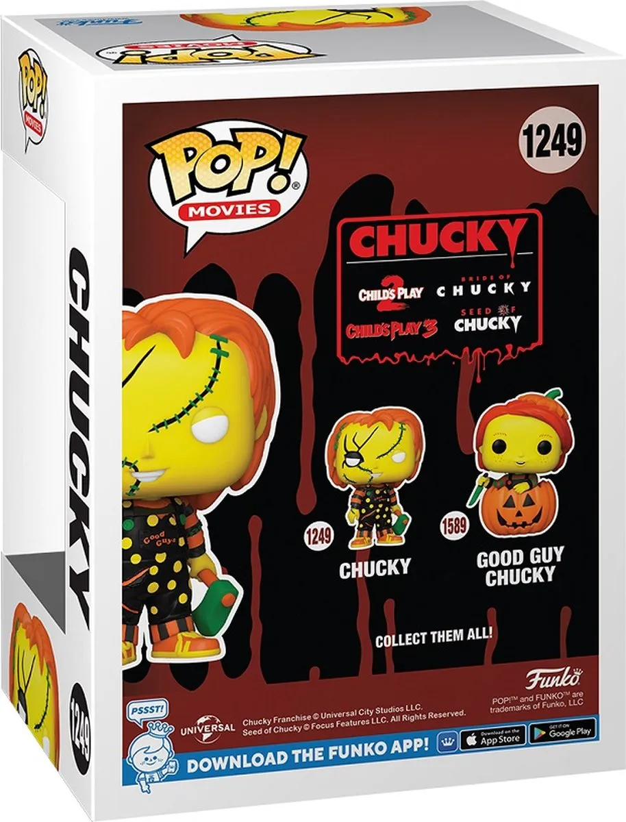 Funko Chucky Pop! Vinyl Figuur 81000 - Multicolor