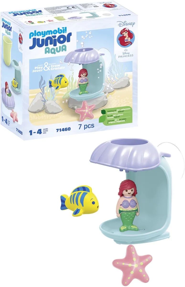 Playmobil Junior Disney Ariëls Schelpendouche 71460 - Multicolor