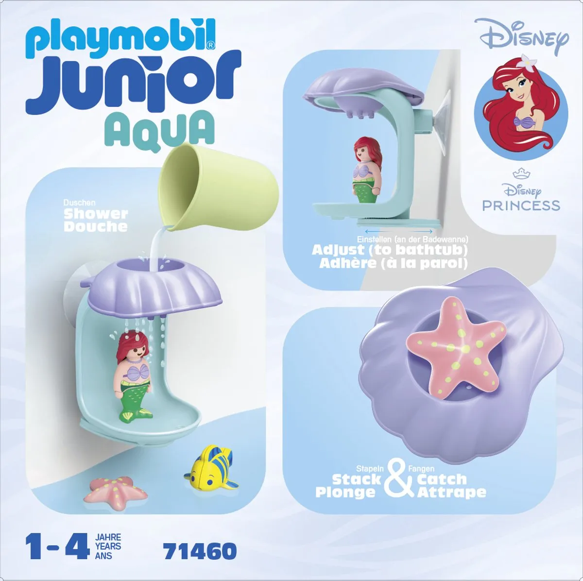 Playmobil Junior Disney Ariëls Schelpendouche 71460 - Multicolor - afbeelding 6 van 6
