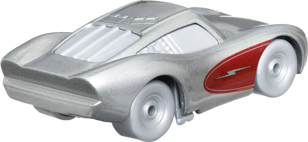 Mattel Disney Pixar Cars Auto HPJ53 - Rood/Zilver