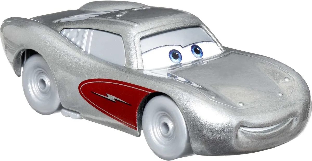 Mattel Disney Pixar Cars Auto HPJ53 - Rood/Zilver