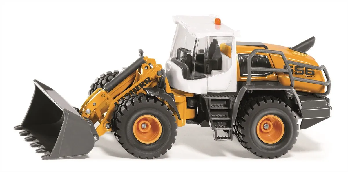 SIKU 3561 Liebherr L 566 Shovel 1:50 - Metaal/Kunststof - Oranje