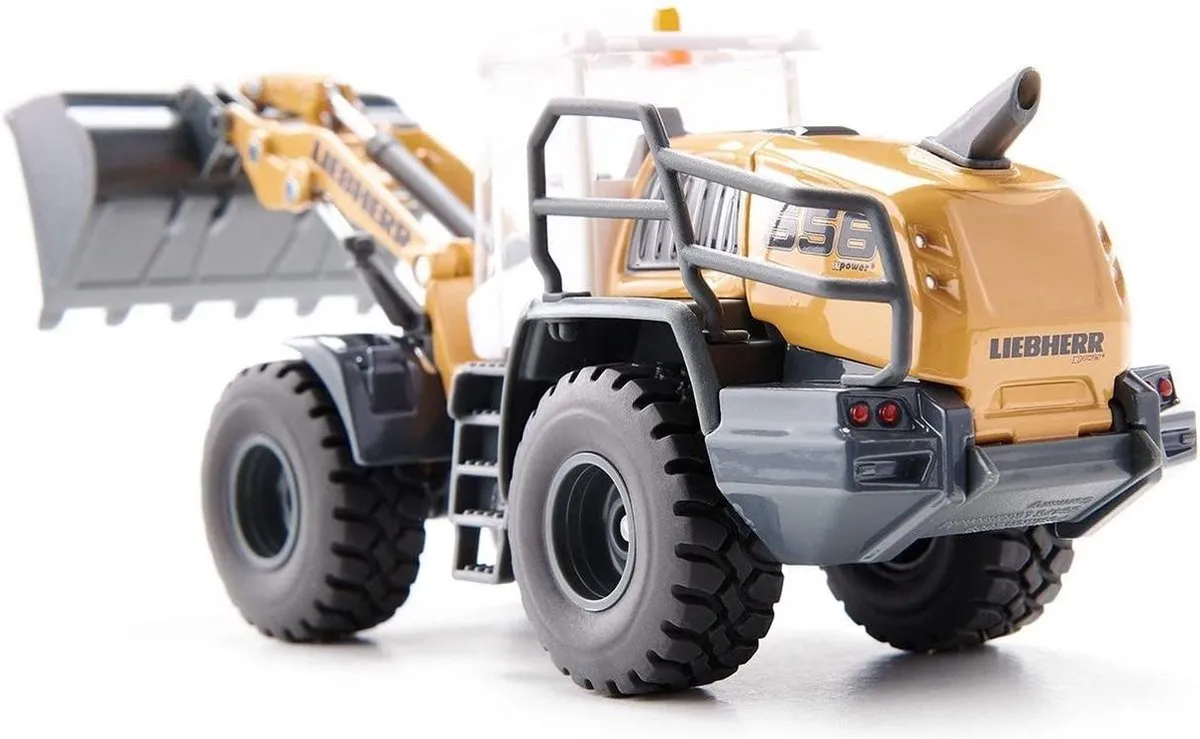 SIKU 3561 Liebherr L 566 Shovel 1:50 - Metaal/Kunststof - Oranje - afbeelding 6 van 6