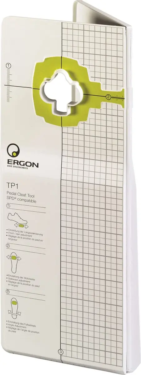 Ergon TP1 Cleat Tool voor Shimano SPD - Wit - afbeelding 3 van 5
