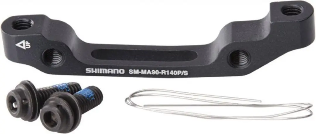 Shimano XTR Remschijfadapter 160mm - Zwart - afbeelding 2 van 2