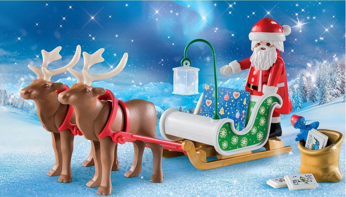 Playmobil Kerstslee met Rendieren 9496 - afbeelding 4 van 6