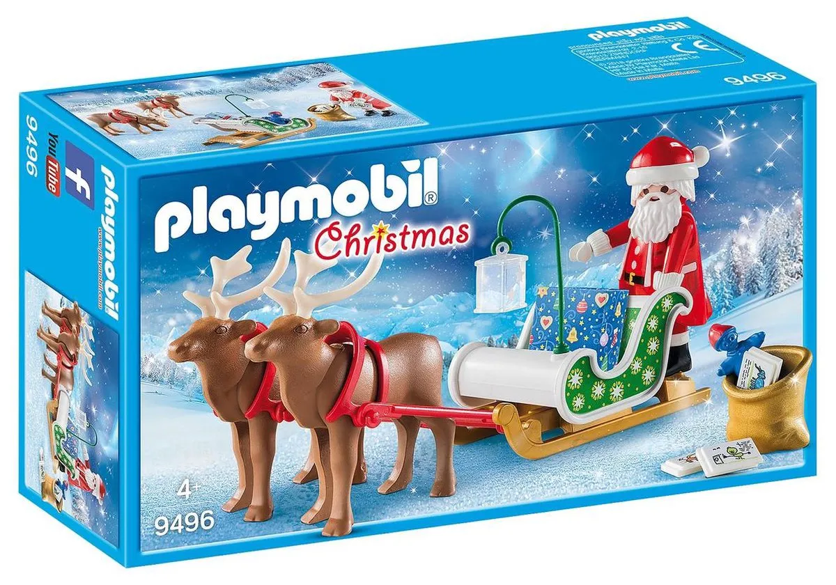 Playmobil Kerstslee met Rendieren 9496