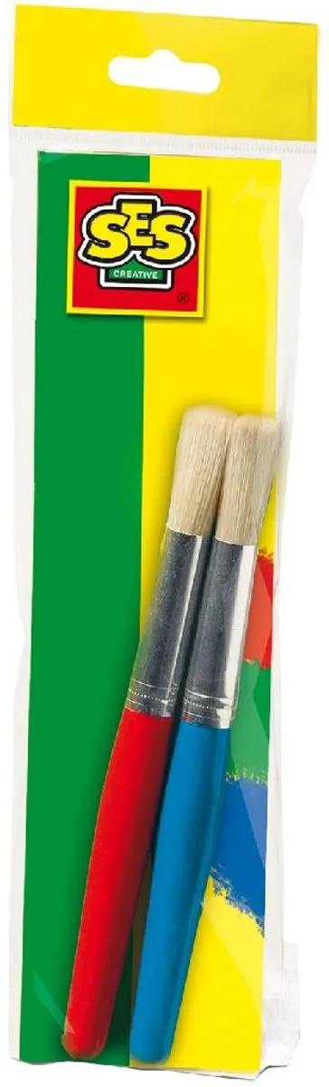 SES Creative Grote Kwasten 2 Stuks