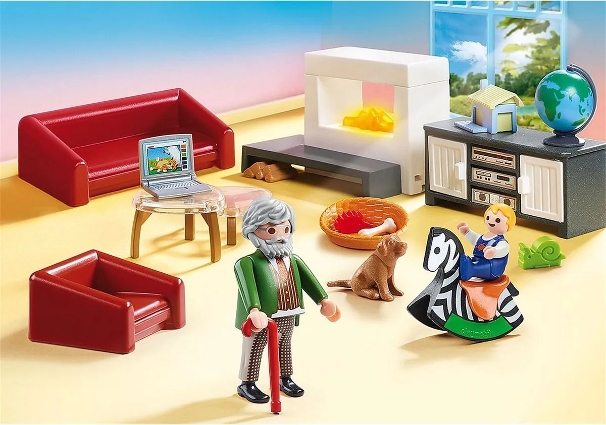 Playmobil 3-delige Poppenhuis Set 70206/70207/70208 - Multicolor