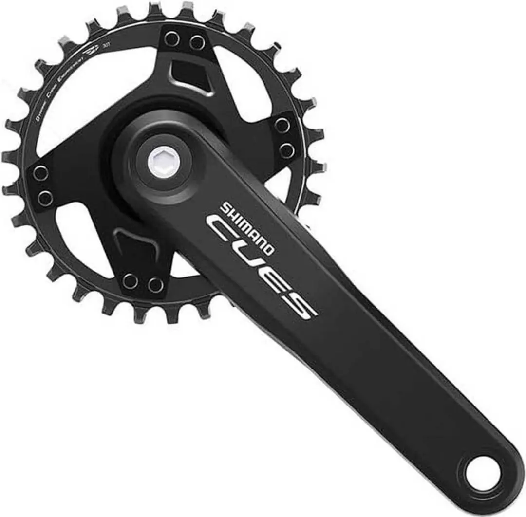 Shimano Cues Fc U4000 1s Crankstel Zilver 175 mm / 30t