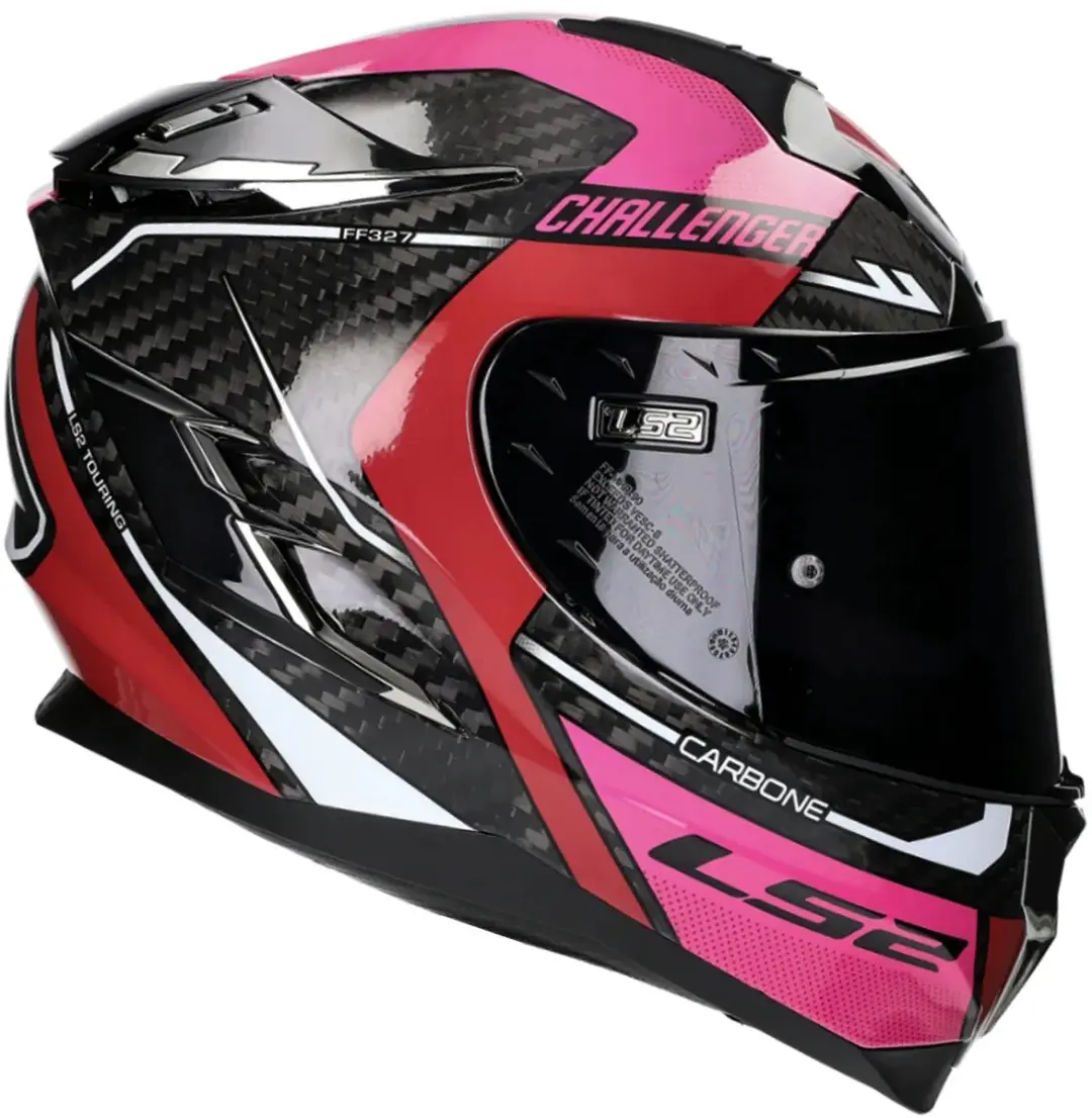 LS2 Helm Challenger CT2 Thorn FF327 roze maat L