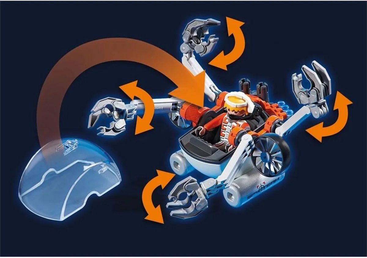 Playmobil Spy Team Bemande Onderwaterrobot 70003 - Multicolor