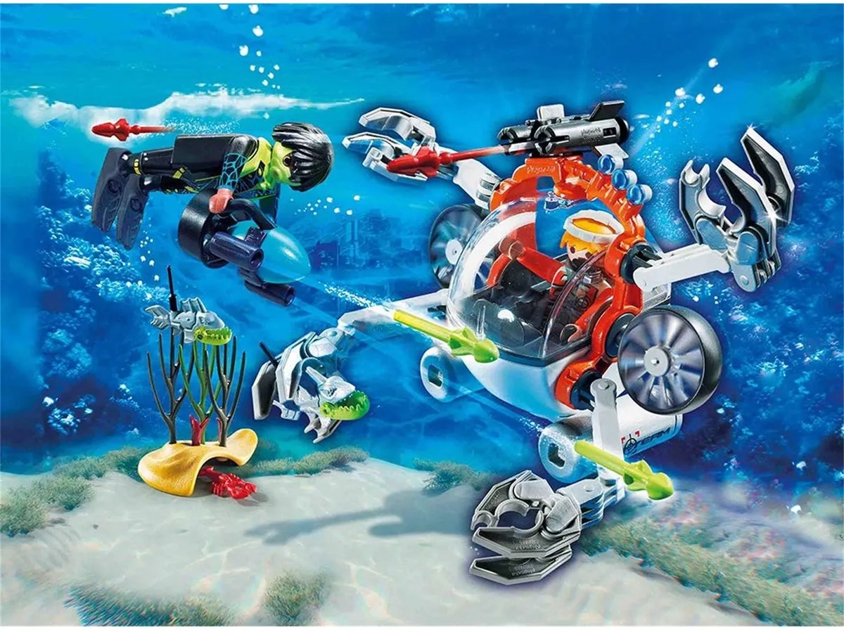 Playmobil Spy Team Bemande Onderwaterrobot 70003 - Multicolor