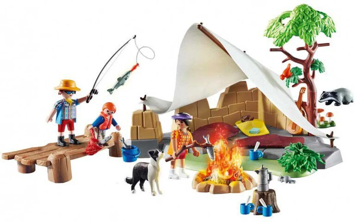 Playmobil Familie op Kampeertocht 70743