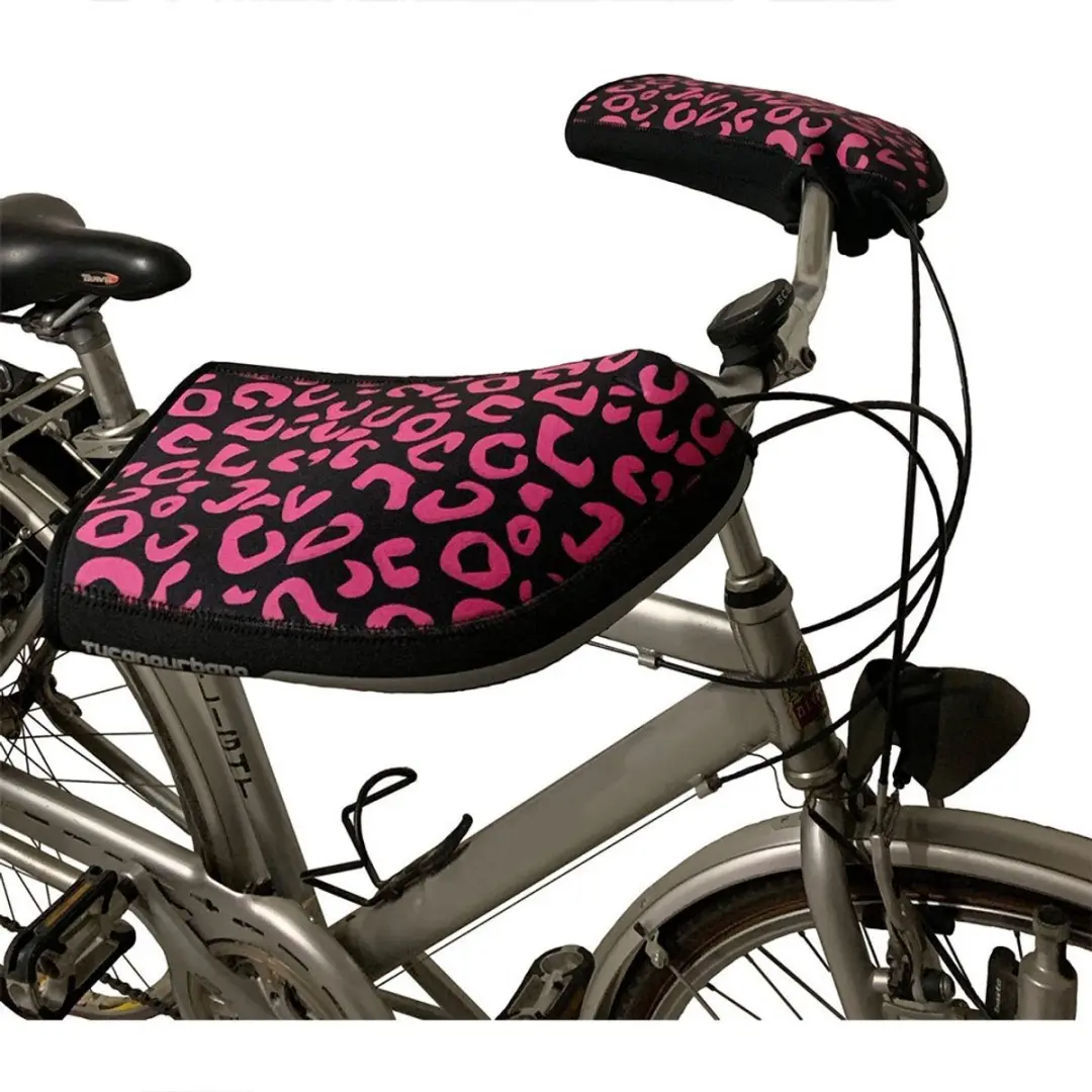 Tucano Urbano Fietsmoffen Leopard Neopreen - 2 Stuks - afbeelding 3 van 3