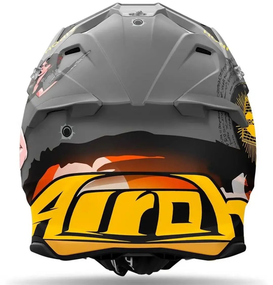 Airoh Twist 3 Adventure Mat Crosshelm XXL - Grijs