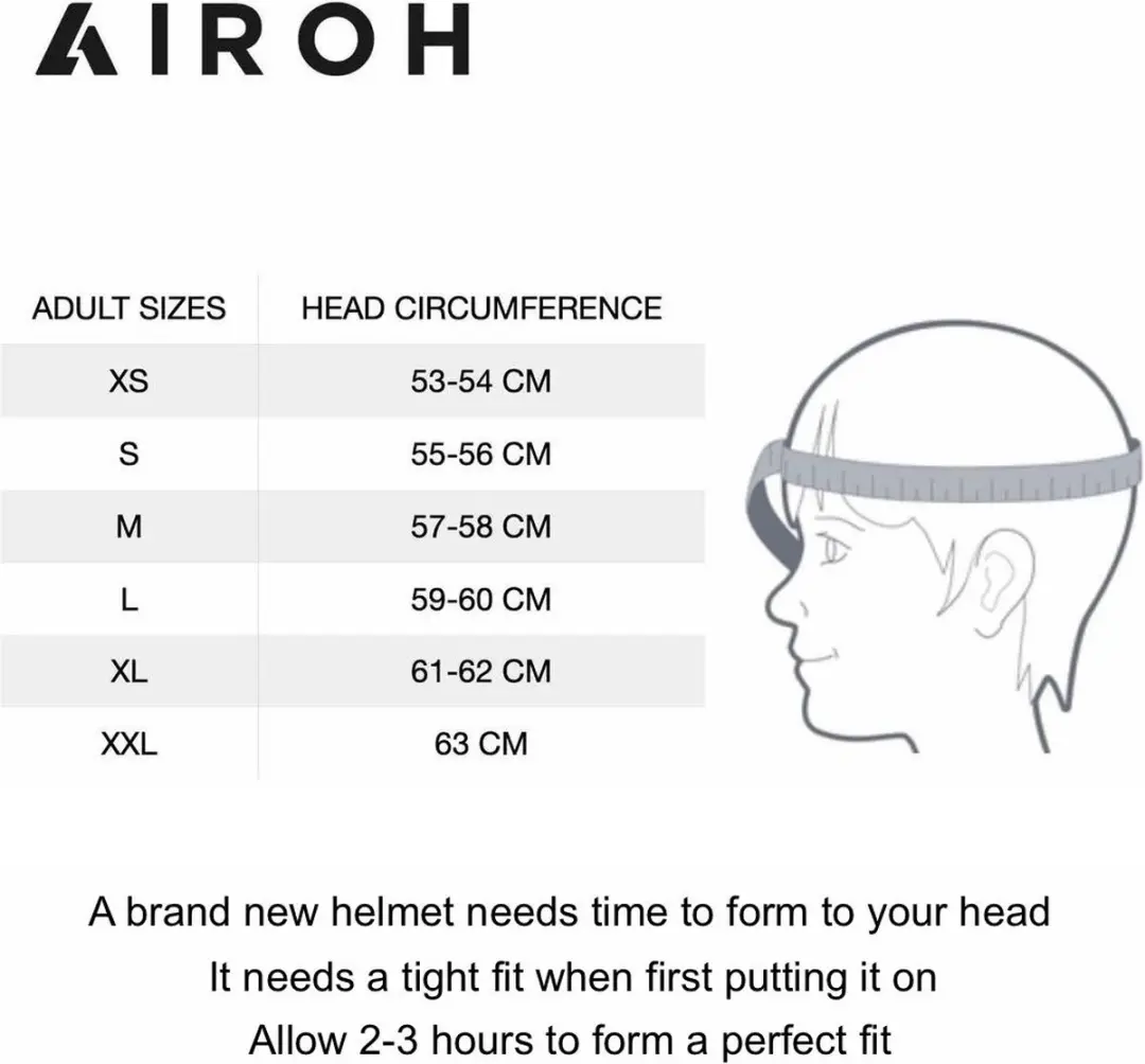 Airoh Aviator 3 AMS² Helm - Monarch Grijs/Zwart/Fluo Geel