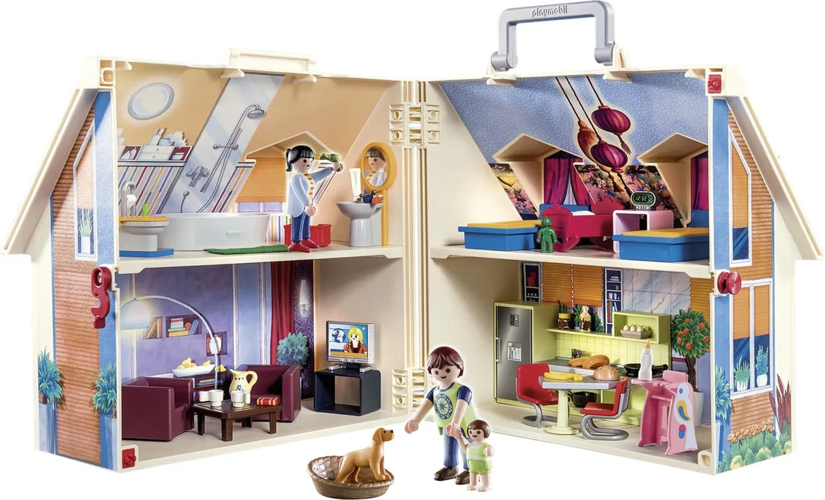 Playmobil Mijn Meeneempoppenhuis 70985 - Multicolor