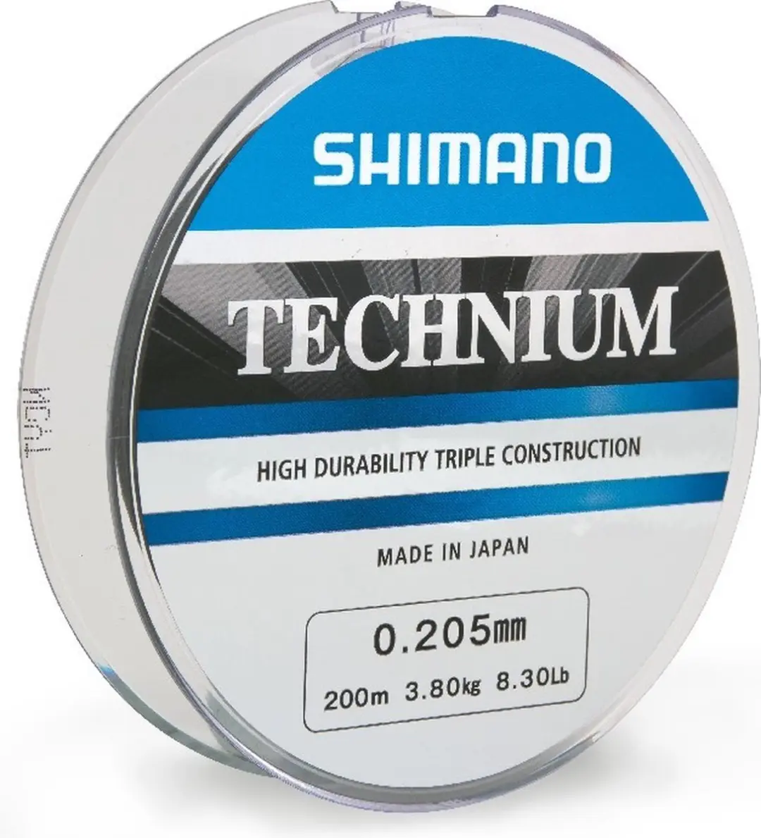 Shimano Technium Vislijn 200m 0.25 mm Grey Nylon