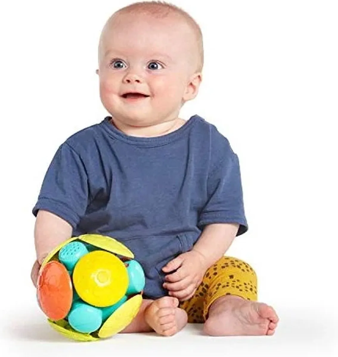 Bright Starts Wobble Bobble Crawl & Chase Bal - Multicolor