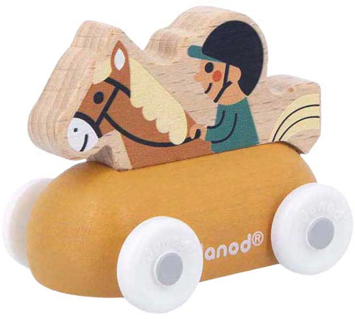 Janod Cross Roads Ruiterwagen 11.5941 - Hout - Geschikt vanaf 1 jaar