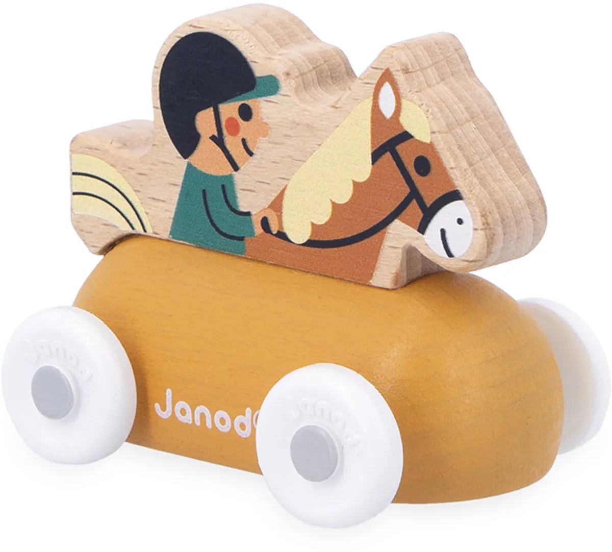 Janod Cross Roads Ruiterwagen 11.5941 - Hout - Geschikt vanaf 1 jaar