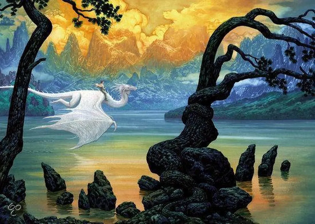 Ravensburger Drakenrijder Puzzel 1000 Stuks