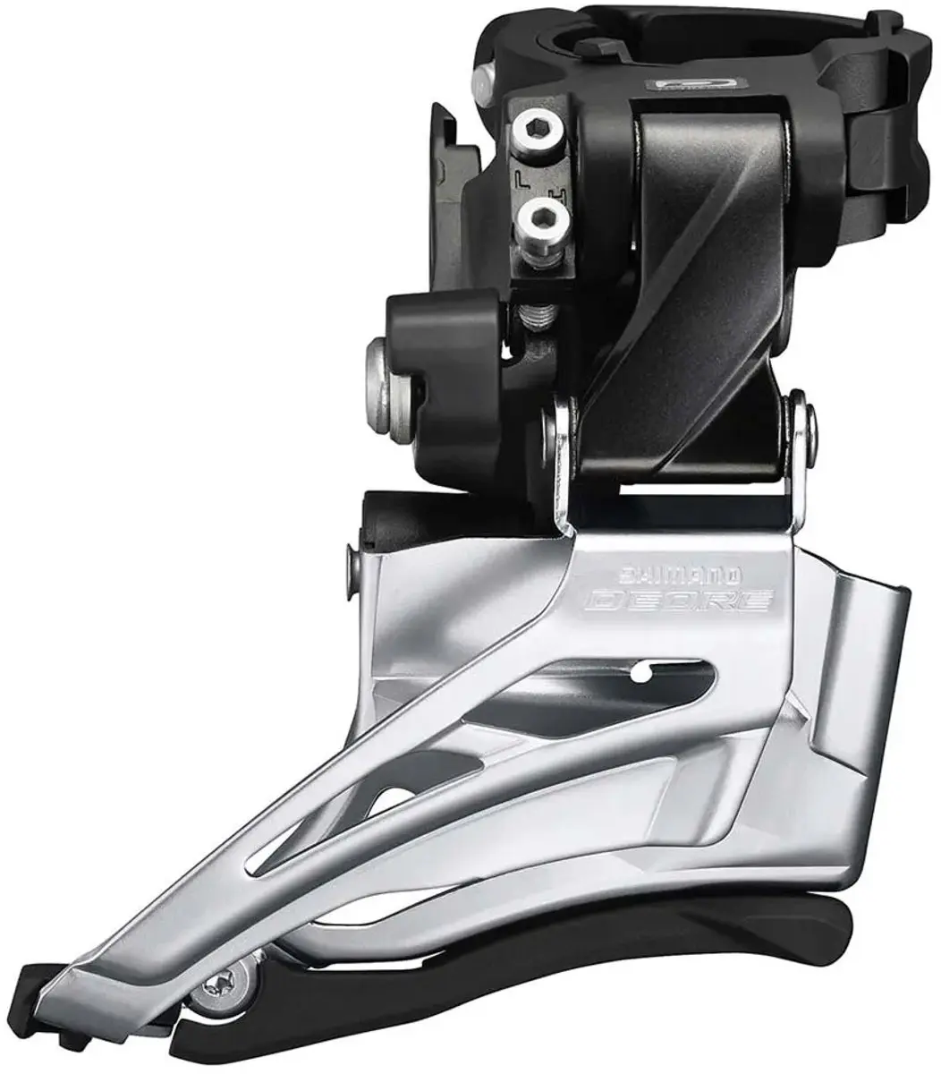 Shimano Deore FD-M6025-H Voorderailleur 2x10 - 34,9mm - Zilver