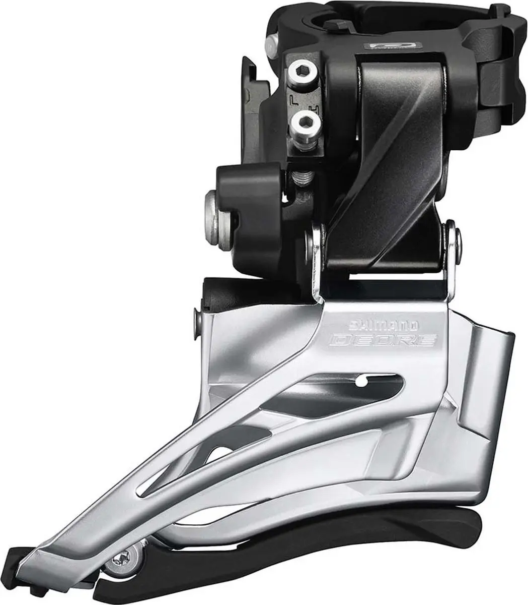 Shimano Deore FD-M6025-H Voorderailleur 2x10 - 34,9mm - Zilver