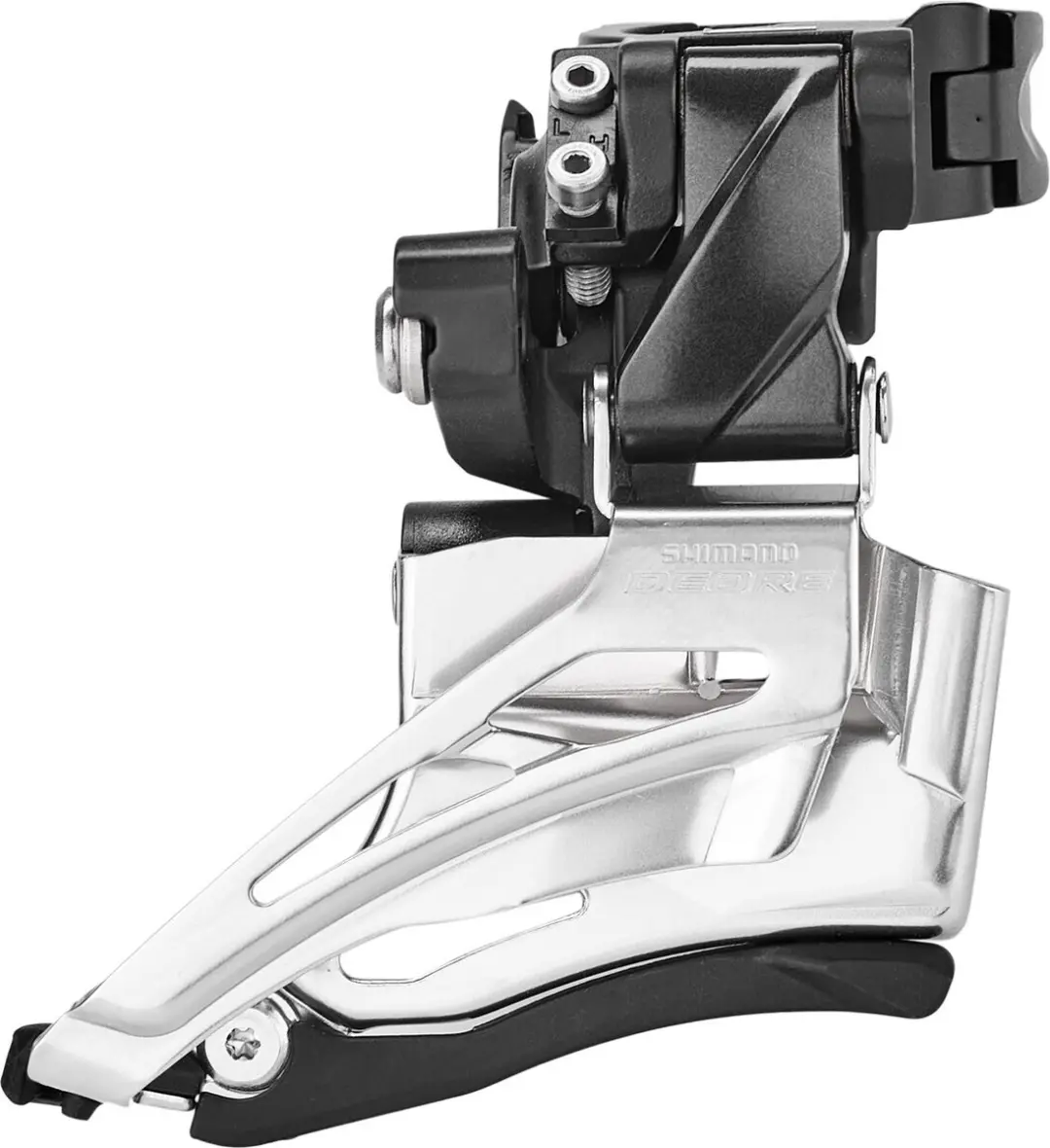 Shimano Deore FD-M6025-H Voorderailleur 2x10 - 34,9mm - Zilver - afbeelding 6 van 6