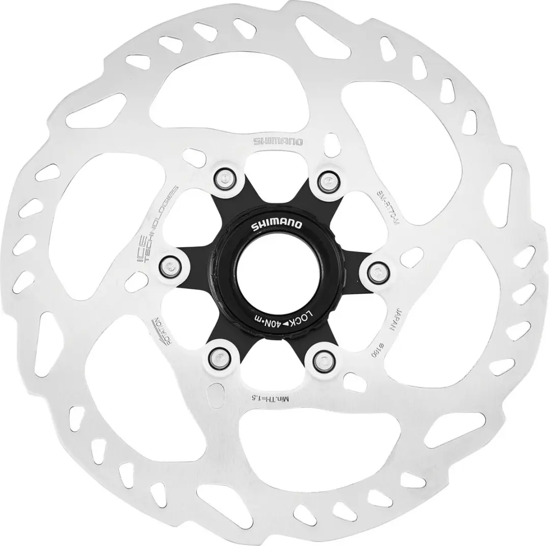 Shimano SLX SM-RT70 140mm 6-gaats remschijf - Zilver - afbeelding 2 van 6