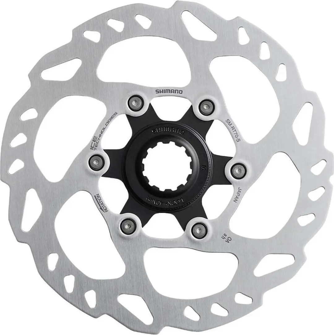 Shimano SLX SM-RT70 140mm 6-gaats remschijf - Zilver - afbeelding 6 van 6