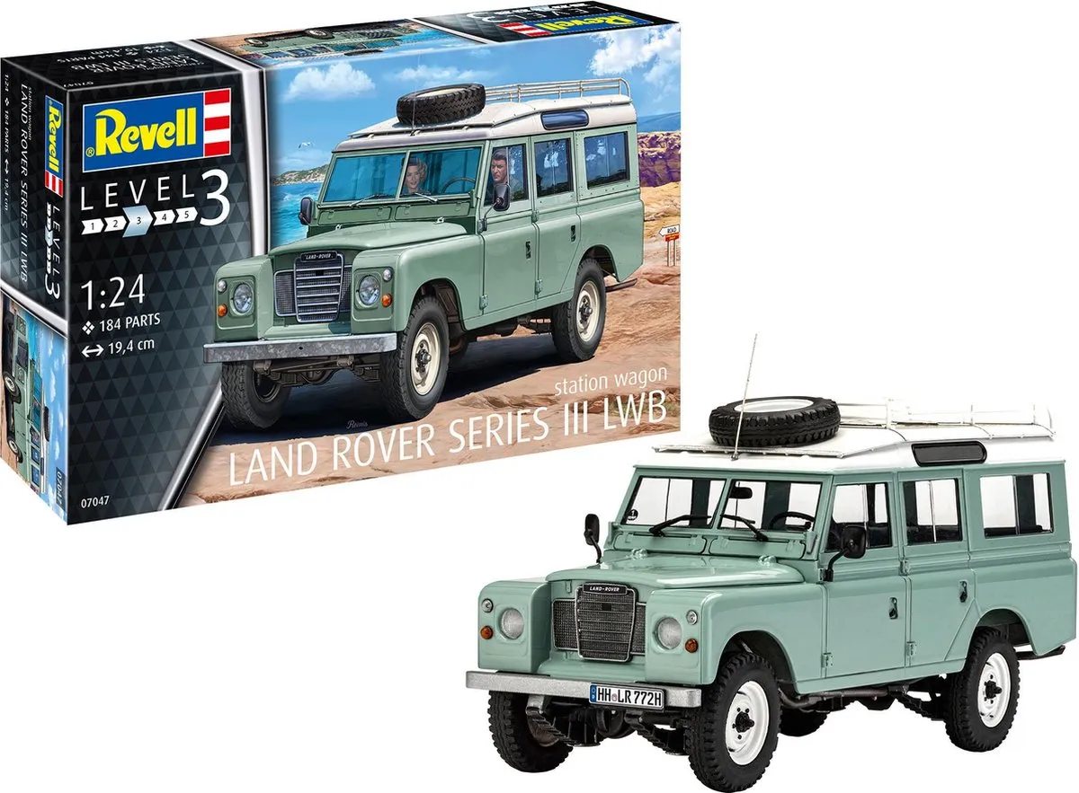 Revell 07047 Land Rover Series III Modelbouwpakket