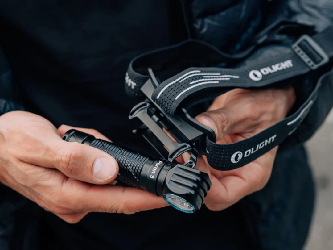 Olight Perun 3 Hoofdlamp - Zwart - afbeelding 6 van 6